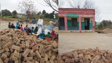 Kahuta; Contractor runs away leaving work halfway at Dhok Mughlan, UC Nara school