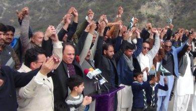 Kallar Syedan; Kashmir solidarity day observed at Dhuangalli bridge