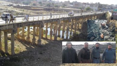 Kallar Syedan; Three hand grenades found under Kallar Syedan bridge as bomb disposal team is called
