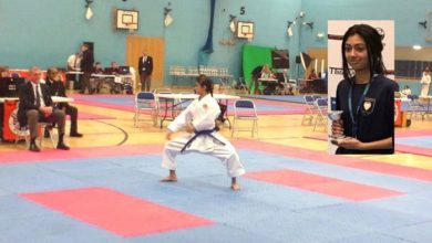 London; Myra Nasim British Pakistani teenager wins 64 Karate gold medals