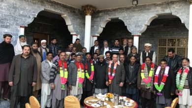 Kallar Syedan; Farewell party held for Post master Nala Musalmana Yasir Mahmood Raja