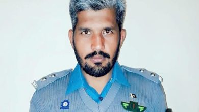 Gujar Khan; Inspector traffic Pir Nasir Hussain praised for alerting police of grenades at Kallar bridge