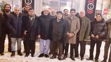 Norway; Mirza Anwar Baig holds reception for Ex Councillor Haji Hafiz Azmat Ali in Oslo