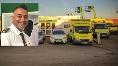 London; Raja Zulfiquar Ali from Islam pure jabber opens a private Ambulance service based in Slough