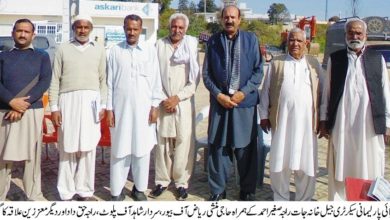 Kahuta; MPA Raja Sagheer Address media along with Haji Munshi Riaz of Bior and friends