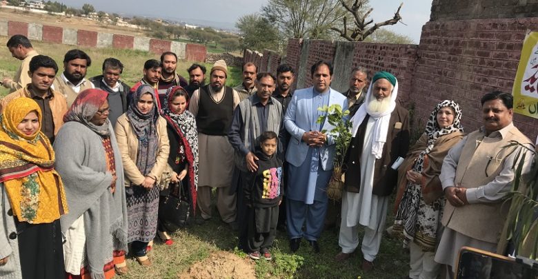 Kallar Syedan; Live stock office Kallar Syedan launch plantation campaign of start of Spring season Kallar Syedan; Live stock office Kallar Syedan launch plantation campaign of start of Spring season