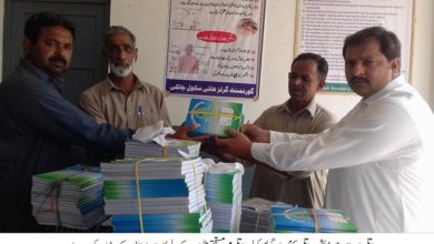 Daultala; Ahsas foundation Jatli donate books to girls high school, Jatli