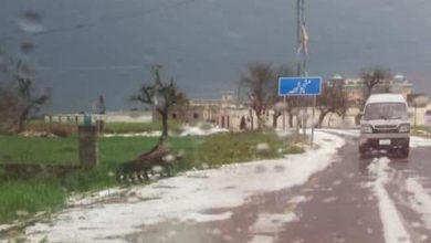 Islam purra jabber; Hailstorm lashes Gujar khan region of Pothwar