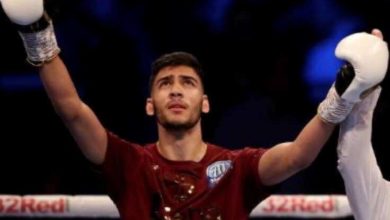 London / Kahuta; Boxer Hamzah Sheeraz of Kahuta wins at Royal Albert Hall