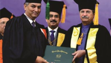 Kallar Syedan; Dr Talat Shabbir of village Takal achieves Ph.D degree in international relations