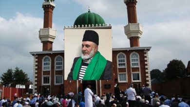 London; Pir Syed Ikram Hussain Shah Bukhari address at Slough Stoke road Masjid