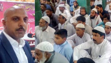 Chakswari, AJK; dastar Fazeelat and conference held at Jammia Tehleem Al Quran Naqshbandia in Palak