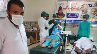Gujar Khan; Free eye camp set up in Dhok Chohan Bahdana over 380 patients given free treatment
