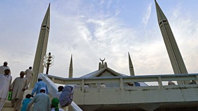 Rawalpindi; Concern over Faisal Masjid being turned in to tourist place instead of religious place of worshiping