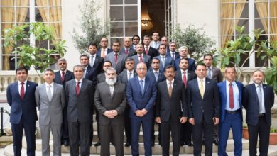 France; NDU delegation meets Pak ambassador to France in Paris