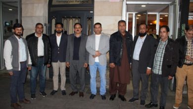 France; Ex PML-N President Spain, Raja Asad Hussain holds reception for Sheikh Wasim Akram of Kallar Syedan