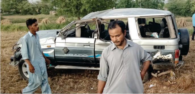 Kallar Syedan; Two various traffic accidents in Kallar Syedan, One dead serval injured