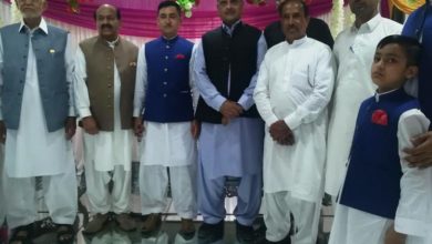Islam purra jabber; Wedding of M Nadeem celebrated at marriage hall, Jabber