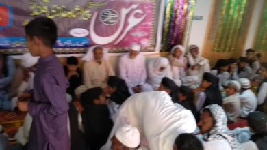 Sir sooba shah; Damri wali srakar urs Mubarak held at the residence of Malik Allah Ditta in Namb Mirgala