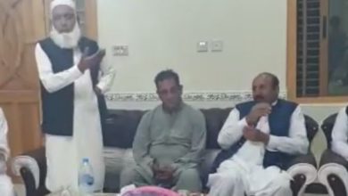 Sangni; Iftari reception held at the residence of Subaidar Haji Ch M Yaqoob in village Rajam