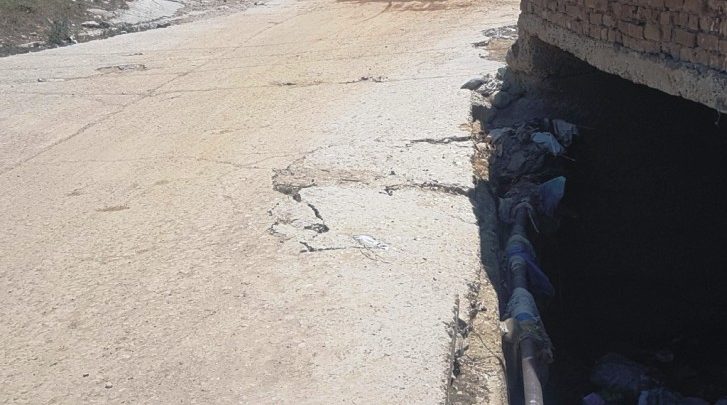 Chakswari, AJK; Bridge on Faiz pur shareef road in Barnala Bhattian in need of major repairs