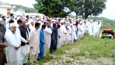 Kallar Syedan; Sister of retired DPO Basharat Mahmood Raja of Doberan Kallan passed away