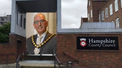 London; Councillor M Salim Ch elected first ever British Pakistani as Chairman Hampshire county council