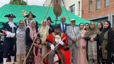 Dadyal, AJK; Ch Mazamal Hussain elected Mayor of High Wycombe as his villagers celebrate in Dadyal