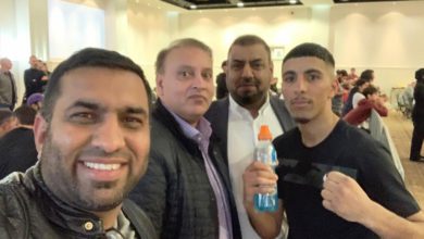 Birmingham; Shabaz Masoud wins his sixth boxing fight