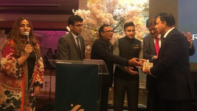 London; Zahid Raja of Slough awarded at PTI function London; Zahid Raja of Slough awarded at PTI function