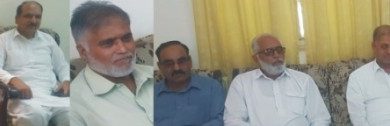 Chakswari; Teachers in schools from Distt Mirpur meet with Raja Basharat Iqbal