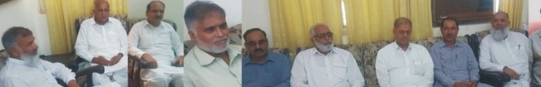 Chakswari; Teachers in schools from Distt Mirpur meet with Raja Basharat Iqbal