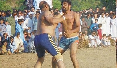 Kahuta; Annual urs Mubarak held in village Bhagoon Rajgaan, Nara, with kabbadi match