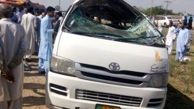 Gujar Khan; Fatal accident on Mandra Chakwal road, Two dead and 13 injured