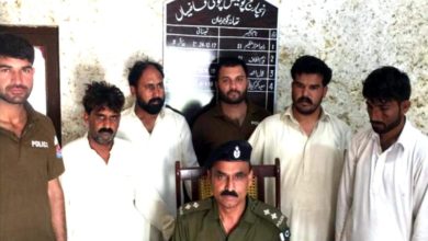 Gujar Khan; Gang responsible for stealing cattle in eastern Gujar Khan are arrested by police