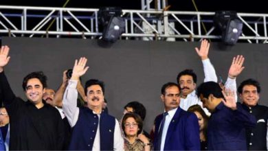 Gujar Khan; PPP public rally hit by dust storm as Bilawal Bhutto address anti budget speech in Gujar Khan (See video report)