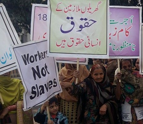 Rawalpindi; Domestic workers law enforced by Punjab government