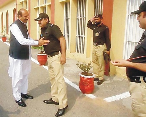 Kahuta; MPA Raja Sagheer Ahmed visits Adiala jail and meets with prisoners