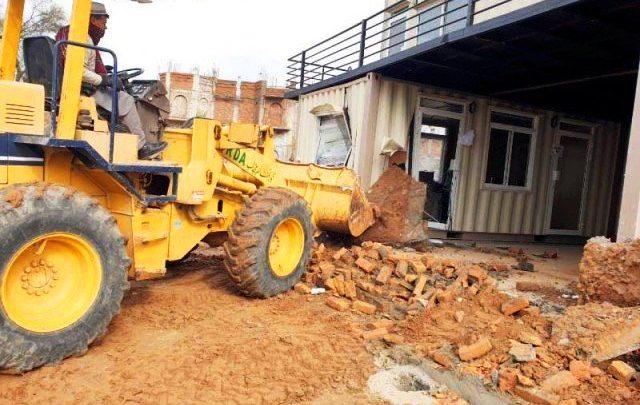 Rawalpindi; Avenue new housing society office building demolished by RDA