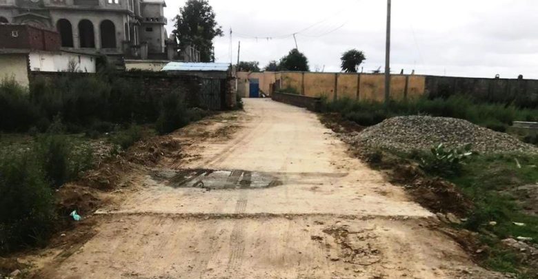 Gujar Khan; Contractor disappears after lack of funds on Borgi Bains road works