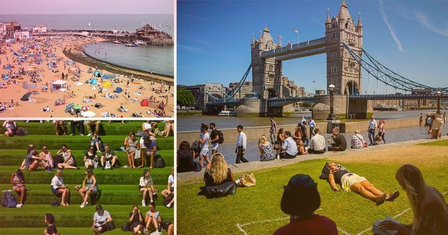 London; heatwave predicted to bring temperatures above record 35C in July