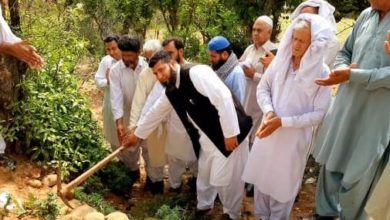 Nala Musalmana, Kallar Syedan; Inauguration ceremony of Morra Hasnal road held with local villagers (See video report)
