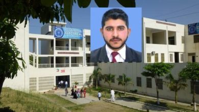 Chakswari, AJK; Qaiser Mahmood congratulated after achieving top potion at university of science and technology