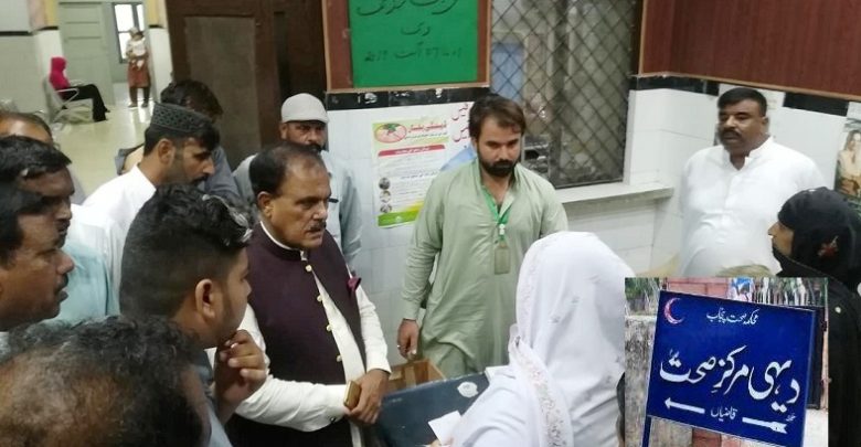 Gujar Khan; MPA Ch Javed Kausar announces to monitor situation at rural health centre Qazian
