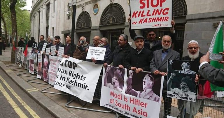 Chakswari, AJK / London; All parties announce to hold protest in front of Indian high commission on 15th August