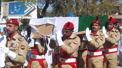 Kallar Syedan; Pak Army solider M Ijaz of village Tarail killed after being hit by train