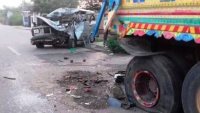 Gujar Khan; Two dead, 11, injured in a fatal accident at Jatli stop