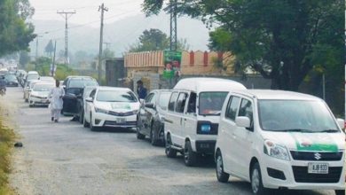 Kahuta; Large public convey from Kahuta takes part in public rally held in Muzaffarabad
