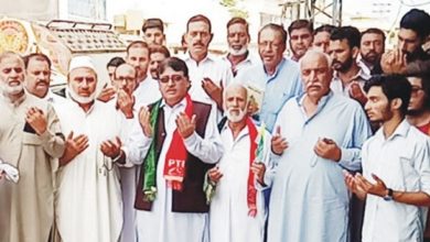 Kahuta; Convey from Kahuta led by Raja Waheed Ahmed percipate in public rally held in support of Kashmiri in Muzaffarabad