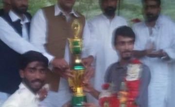 Doberan Kallan; Raja Khizar memorial open shooting volleyball tournament held in Pind Baisno